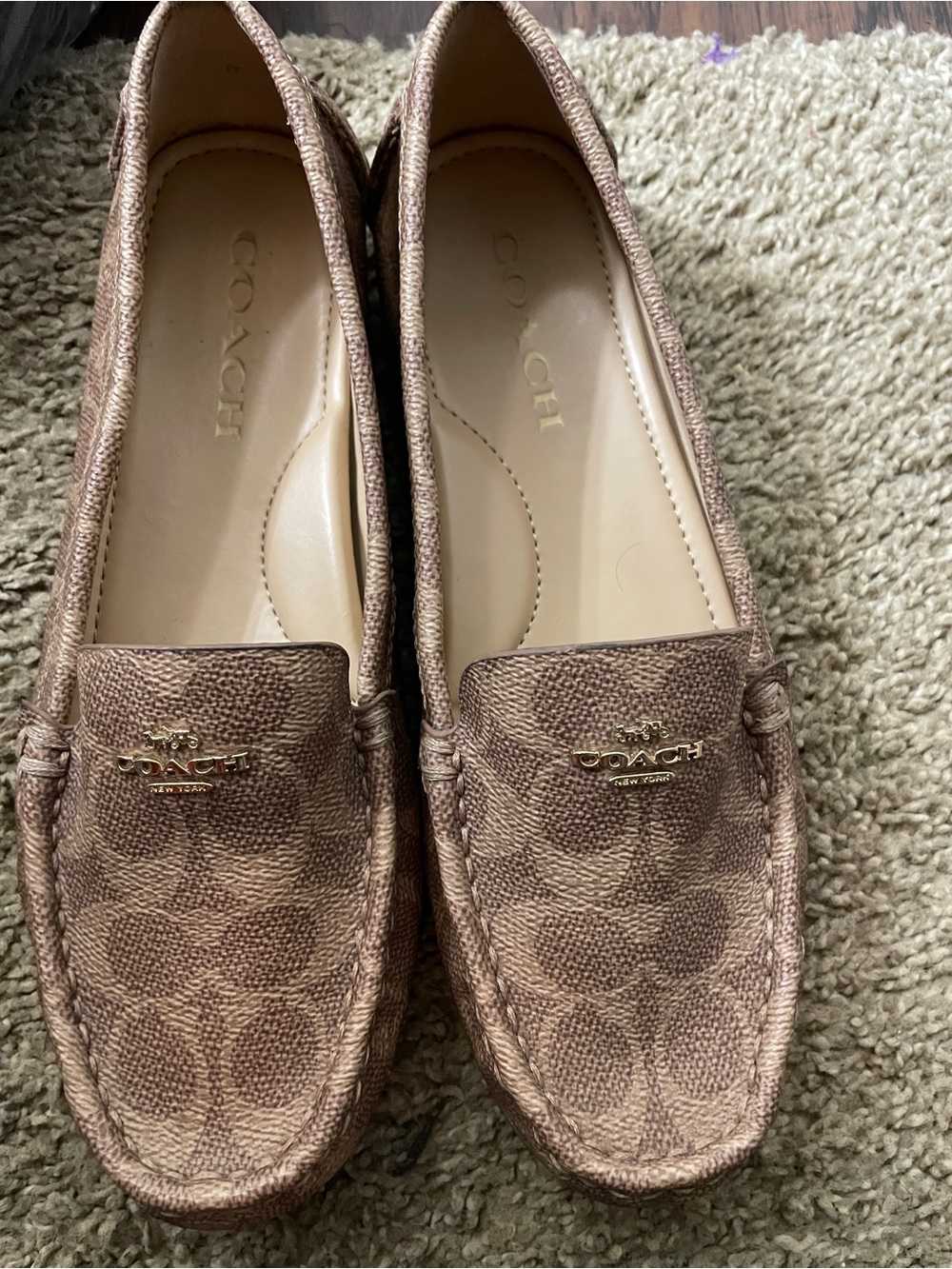 Coach women’s loafers size 7.5